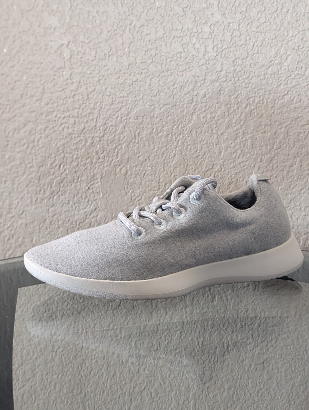 Allbirds Women's Wool Runners Grey Sneakers - 9 - Picture 2 of 12